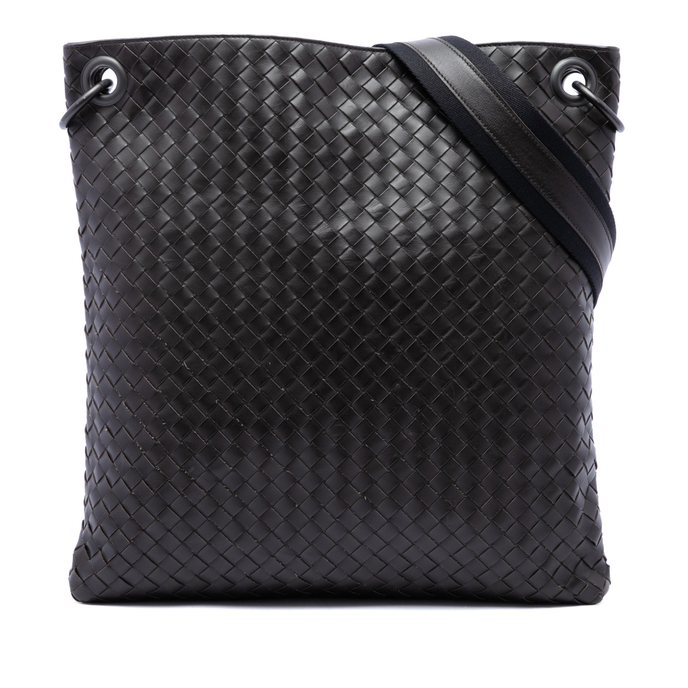 Pre-Loved Bottega Veneta Nappa Intrecciato VN Crossbody